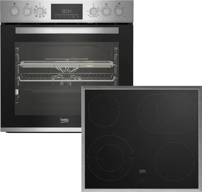 Produktbild von Beko BBUMA12320X, Keramik, 4 Zone(n), Glaskeramik, Schwarz, Berührung, 4 Zone(n)