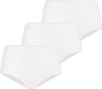 Zdjęcie produktu dla Teyli 3-pak: Bawełniane majtki z wysokim stanem Classico Female 148-3 biały M