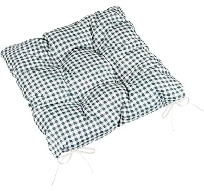 Immagine prodotto di Cuscino BERTA trapuntato - 40x40 cm - Grigio,Bianco