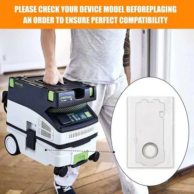 Immagine prodotto di Sacchetti filtro per aspirapolvere CT MINI/CT MIDI/CT 15 dal 2019 - 10 sacchetti filtro di ricambio
