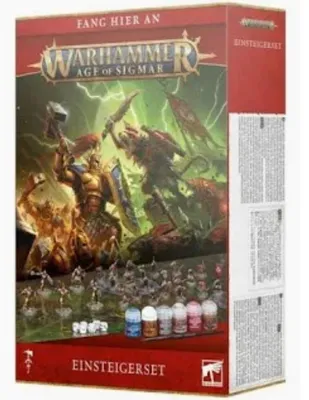Produktbild von Warhammer Age of Sigmar Einstergerset Deutsch