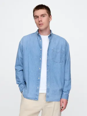 Produktbild von GAP Oversize Big Shirt Jeanshemd 734167-00__XS