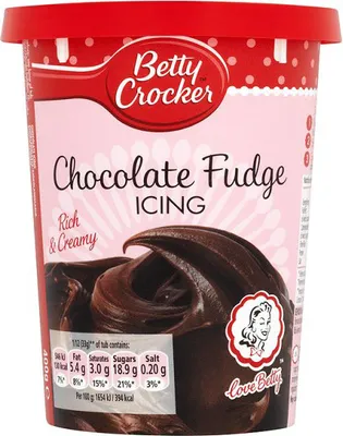 Produktbild von Betty Crocker Icing Chocolate Fudge (6 x 400g)