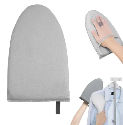Image de Gant de protection pour repasser - Résistant à la chaleur et imperméable, avec boucle pour les doigts - Accessoire pour les fers à vapeur et le repassage des vêtements - 1 pièce