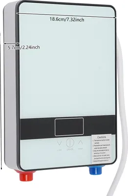 Produktbild von Elektrischer Wasserkocher, Schnelles Heizen, Einstellbare Temperaturregelung, WEISS, WEISS