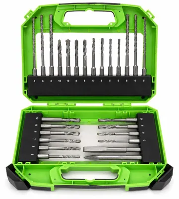 Produktbild von Kraft & Dele 26-teiliges Bohr- und Meißelset KD994