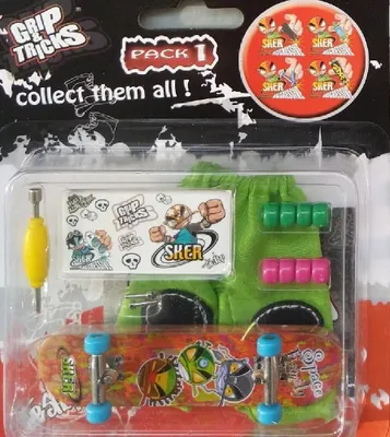 Obrázek produktu pro Grip a triky Finger Skateboard Space Family