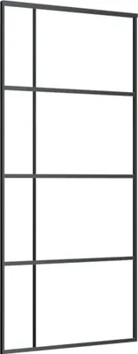 Obrázok produktu pre posuvné dvere ESG zo skla a hliníka 90x205 cm čierne