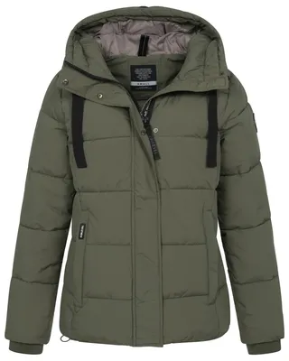 Produktbild von Winter Jacke Puffer Parka Steppjacke Lange Winter Mantel Warm gesteppt