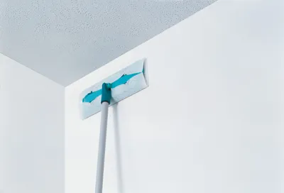 Zdjęcie produktu dla Leifheit 56667, Mikrofibra, Laminat, Suchy, Bawełna/włókno, Niebieski, Biały, 250 mm