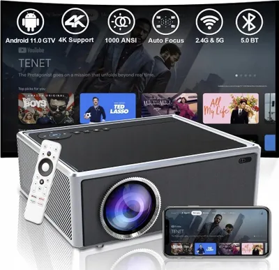 Produktbild von Projektor Android Tv 11 30000Lm 4K Fullhd Wifi Autokeystone Vizio Tech X7A