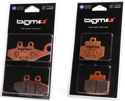 Produktbild von BGM Bremsbeläge-Set Sintersport kompatibel mit Vespa GTS (vorne und hinten) alle Modelle