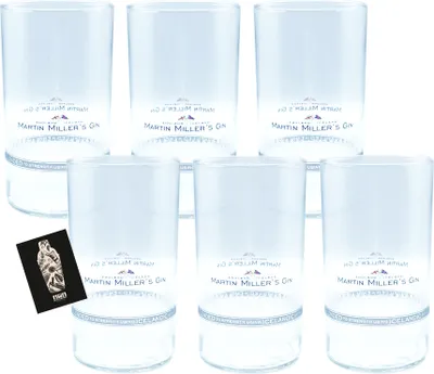Produktbild von Martin Miller s Gin Glas 6er Set Gläser / Longdrink