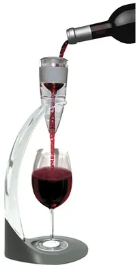 Produktbild von VB VIN BOUQUET Papillon - WeinbelüfterSet mit Standfuß + Vakuumverschluss