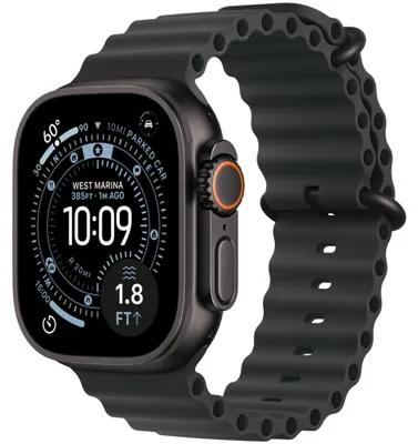 Zdjęcie produktu dla Apple Watch Ultra 3 Gps + Cellular 49Mm Black Titanium Case With Black Ocean Band,Model A3281