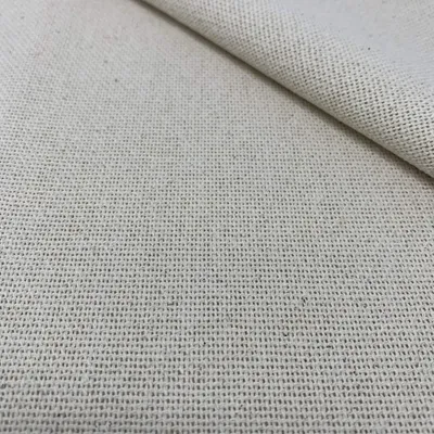Produktbild von Omgoods – Beiger Baumwollstoff für Punznadeltechnik, 145 cm x 50 cm