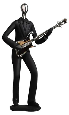 Produktbild von Kreative Harzfigur eines Sängers mit Gitarre