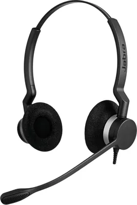 Zdjęcie produktu dla Jabra Biz 2300, Przewodowa, Biuro/centrum telefoniczne, 150 - 4500 Hz, 65 g, Zestaw słuchawkowy, Czarny