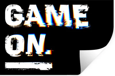 Produktbild von MuchoWow® Wandtattoo Wandsticker Wandaufkleber Spiel - Zitate - Gamer 30x20 cm Selbstklebend und Repositionierbar - Wierderverwendbar - Selbstklebend