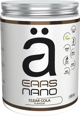 Produktbild von NanoSupps EAA nano (420g) Clear Cola - Aminosäuren - EAA