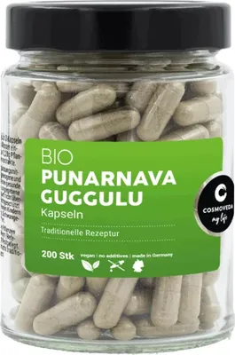 Produktbild von Cosmoveda -  Punarnava Guggulu Kapseln - 200 Stück
