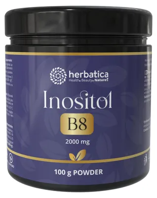 Obrázok produktu pre Inozitol - 100 g prášok - Herbatica