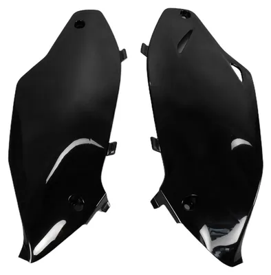 Produktbild von Seitenverkleidung UFO PLAST Verkleidung 2-teilig für Kawasaki KX F 250 / 450 ccm Bj. 2012 - 2016, Farbe:schwarz