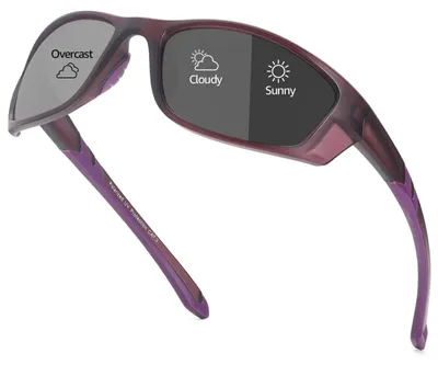 Image de Lunettes de vélo pour femmes, lunettes de soleil photochromatiques polarisées
