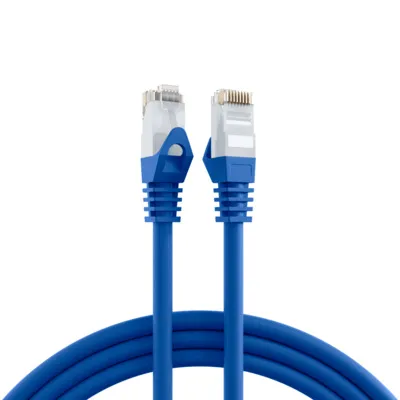 Produktbild von RJ45 Patchkabel Cat.6 U/UTP LSZH -- CCA blau 0,25m