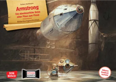 Produktbild von Armstrong. Die abenteuerliche Reise einer Maus zum Mond. Kamishibai Bildkartenset