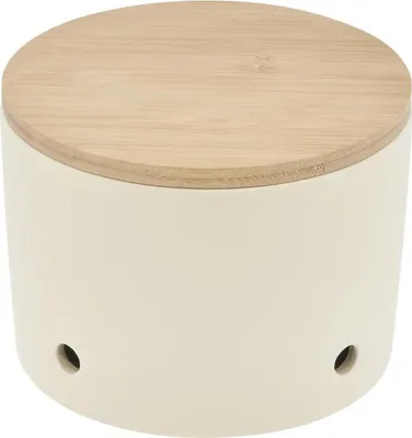 Produktbild von Knoblauchtopf CERA-DESIGN Urban Grey creme weiß aus Keramik MAGU