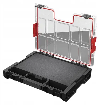 Produktbild von Qbrick System PRO Organizer 200 Werkzeugkoffer mit Schaumstoffeinlage 6L IP54