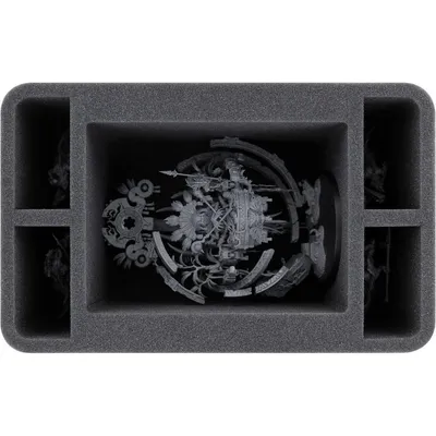 Image de Insert en mousse pour Seraphon, 5 compartiments, demi-format