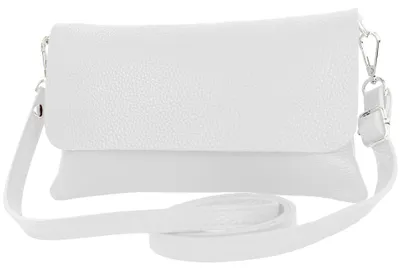 Productafbeelding van modamoda de T226: Dameshandtas van leer, geschikt als clutch, schoudertas of avondtas. Klein formaat, handgemaakt