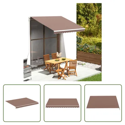Immagine prodotto di The Living Store Tenda da sole marrone 3x2,5 m