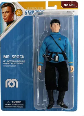 Produktbild von Star Trek Actionfigur Spock 55th Anniversary 20 cm