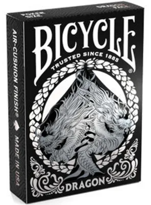 Immagine prodotto di Mazzo di carte Bicycle® - Mazzo di carte da gioco Drago Nero Carte da poker a mazzo singolo
