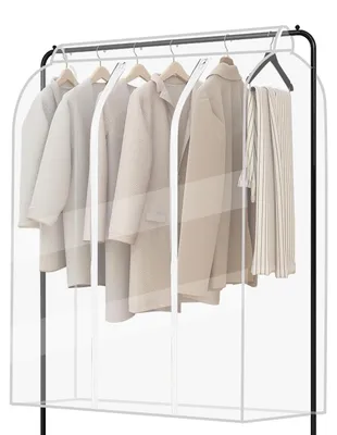Produktbild von Transparente Kleiderbeutel für Kleidung, 50 x 100 x 120 cm