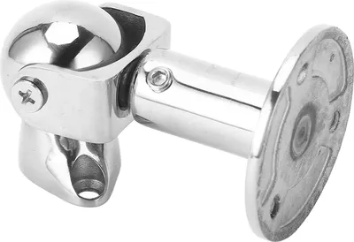 Produktbild von Magnetischer Türstopper mit drehbarem Kopf, verstellbar, 8,9–11,4 cm, selbstausrichtender Edelstahl 316