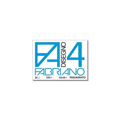 Produktbild von Fabriano 8001348161509, 220 g/m², Weiß, 20 Blätter, 33 cm, 48 cm