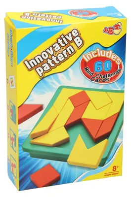 Produktbild von Formenpuzzle Tangram, 60 Herausforderungen