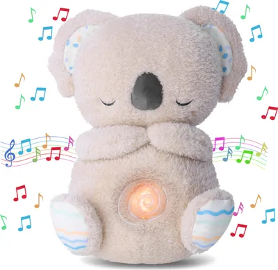 Produktbild von Northpoint Schlummer Koala Kuscheltier Nachtlicht Musik Timer waschbar für Babys