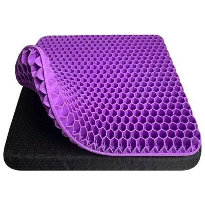 Produktbild von Herzberg HG-03169: Gel-Sitzkissen - Violett