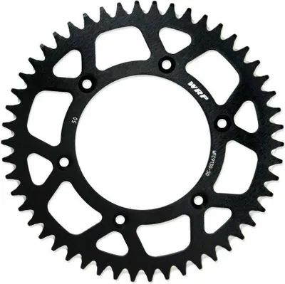 Obrázok produktu pre Wrp Kawasaki KLX/Suzuki RM/RM-Z 80-17 zadné ozubené koleso, čierne, 51 zubov, čierne, 51 zubov