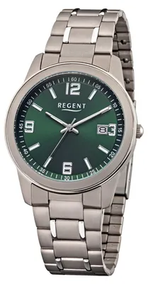 Produktbild von REGENT Herrenuhr F1681 Titan Quarzwerk