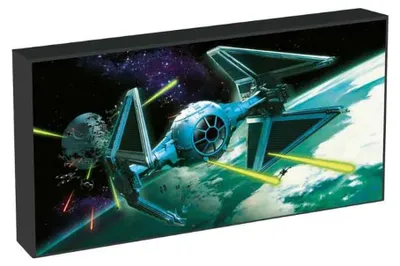Produktbild von Pyramid Star Wars Led-dekorationsleinwand Durchsichtig  Durchsichtig One Size