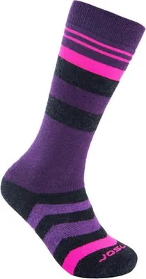 Produktbild von Sensor Slope Merino Socken schwarz-pink-lila größe 9-11 (43-46) 22200094-02