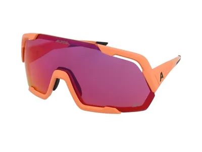 Produktbild von Alpina Rocket Q-Lite Peach Matt/Pink Fahrradbrille