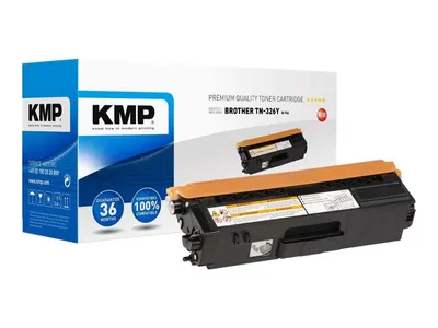 Immagine prodotto di KMP Toner Brother TN-326Y/TN326Y yellow 3500 S. B-T64 remanufactured