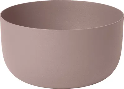 Image de Blomus Schale REO, taille moyenne, bol, petit récipient, revêtement en poudre, couleur bois, 13 cm, référence 66037